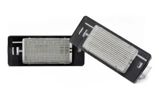 2x LED PREMIUM Kennzeichenbeleuchtung SMD für Für Opel Vectra C Caravan (2002-2008)