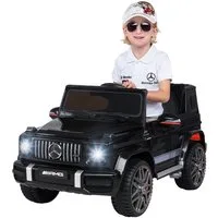 Actionbikes Motors Elektro-Kinderauto Mercedes Benz AMG G63 Kinder Elektro Auto ab 3 Jahre, Soft-Start - Stoßdämpfer - m. Fernbedienung - Bremsautomatik