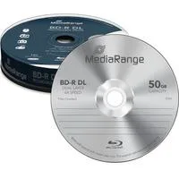 BD-R 50 GB, Blu-ray-Rohlinge 6fach, 10 Stück, Retail