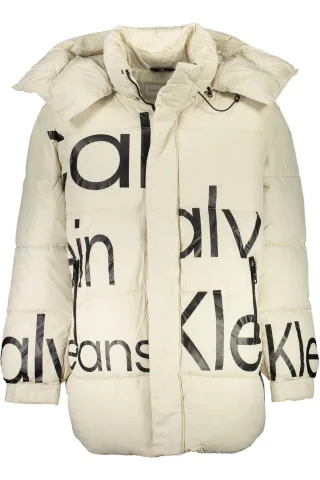 Calvin Klein Herren beigestoff Jacke