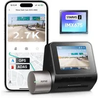 70mai Dashcam Auto A510 HDR, Mit Starvis 2 Bildsensor Dashcam (2,7K, WLAN (Wi-Fi), GPS, ADAS, Super Nachtsicht, f/1.8, Upgrade von A500S Pro Plus)