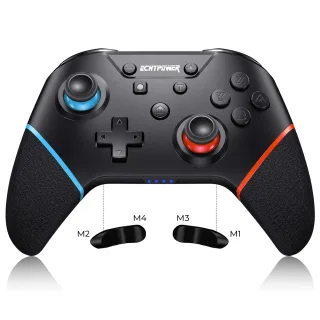 ECHTPower Wireless Pro Controller [für Nintendo Switch] schwarz