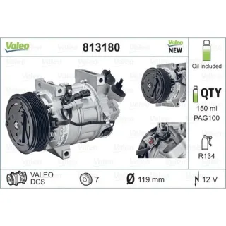 Valeo Klimakompressor Renault Laguna 3 2,0 813180