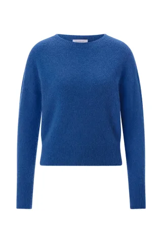 Rich & Royal - Cozy Boat NK Long SLVS misty blue - Gr. - S