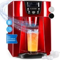 Klarstein Eiswürfelmaschine Ice Volcano 2G Eiswürfelbereiter, Eiswürfelmaschine Eiswürfelbereiter Ice Cube Maker Eiswürfel Automat