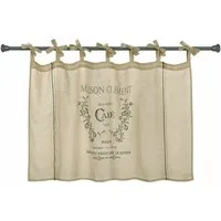 Mirabeau Scheibengardine Scheibengardine Girest beige