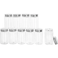 VBS Aufbewahrungsbox Kunststoff-Glas, Ø 5 cm, 10 Stück