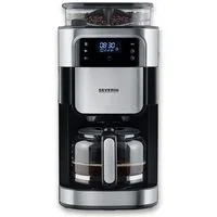 Severin Filterkaffeemaschine KA 4813 Filterkaffeemaschine mit Edelstahl-Mahlwerk
