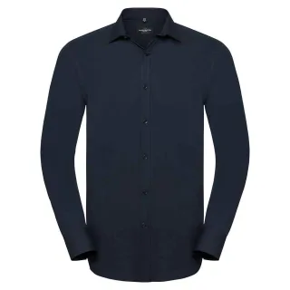 Russell Collection - "Ultimate" Hemd für Herren Langärmlig ()