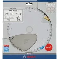 PRO Wood Kreissägeblatt 216 mm 2 Stück, Promo-Pack
