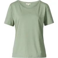 Himalaya Clothing Kurzarmshirt Basic T-Shirt Damen "Alma" mit Rundhalsausschnitt aus Bio-Baumwolle Vielseitiges Shirt mit hohem Tragekomfort