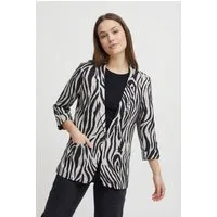 Vero Moda Kurzblazer VMJESMILO 3/4 LOOSE BLAZER WVN NOOS mit Leinen