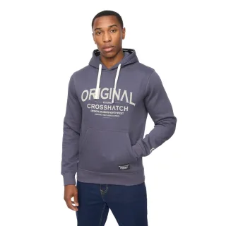 Crosshatch - "Vintarge" Kapuzenpullover für Herren (Marine)