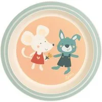 Sigikid Teller Teller Hase & Maus rPET "4 Freunde", (1 St)
