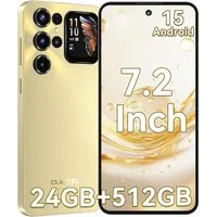 OUKITEL C68 Plus Android 15 Smartphone (18,28 cm/7.2 Zoll, 512 GB Speicherplatz, 64 MP Kamera, 6000mAh, 24(8+16)GB+512GB /1TB, 7.2" HD+ 120Hz, Dual SIM/ NFC)