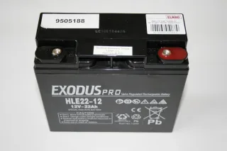 ELMAG Akku 12V / 22Ah 'EXODUS' - 9505188