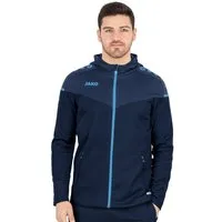 Jako Trainingsjacke Kapuzenjacke Champ 2.0 (100% Polyester) marineblau/hellblau Herren