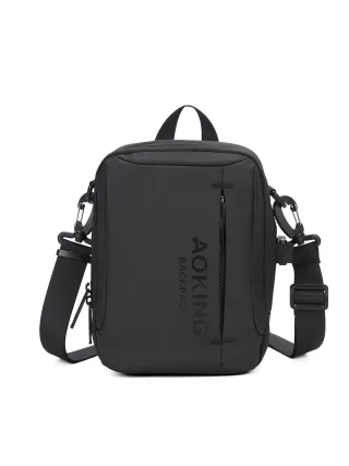 Aoking Umhängetasche Unisex SCHWARZ