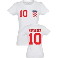 Youth Designz T-Shirt Kroatien Damen T-Shirt mit trendigem Motiv