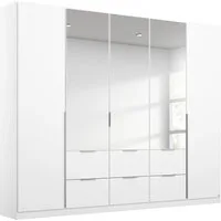 rauch Drehtürenschrank Kleiderschrank Schrank Ankleide Garderobe Schlafzimmerschrank MEMPHIS (Breiten: 181/225/270 cm, Höhe 210 cm) mit Spiegel und Schubladen, viel Stauraum MADE IN GERMANY