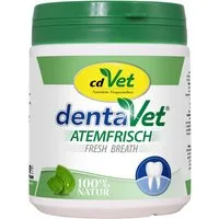 cdVet dentaVet Atemfrisch, Ergänzungsfutter für: Hunde, Alternative zu Zahnpasta oder Zahncreme für die tägliche Maulhygiene