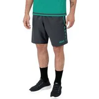 Jako Sporthose Short Competition 2.0 mit Reißverschluss kurz anthrazit/türkis Herren