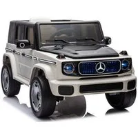 Wisam Elektro-Kinderauto Elektro Auto Batterieauto Auto Mercedes EQG 4x4 Weiß
