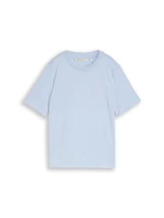 Denim Tom Tailor - Loose Fit T-Shirt mountain sky blue - Gr. - XL