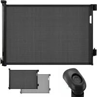 Sekey Treppenschutzgitter Treppenschutzgitter ausziehbar Absperrgitter Hund Kinder Schutzgitter (1 St), 0–150 cm, Schwarz ohne Bohren geeignet für den Innen- und Außenbereich