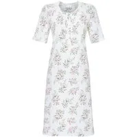 Ringella Nachthemd im Blumen-Allover mit Knopfleiste und Biesen Feiner Blumendruck