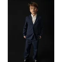 Name It Anzughose NKMROVAMEL PANT NOOS Materialmix, regular fit, innen verstellbarer Bund