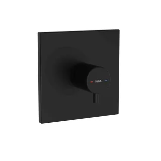 VitrA Flow Square 3-Wege-Umsteller V-Box Unterputzmontage Schwarz Matt,A4338836EXP A4338836EXP