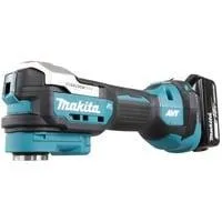Akku-Multifunktions-Werkzeug DTM52T1JX2, 18Volt blau/schwarz, Li-Ionen-Akku 5,0 Ah, MAKPAC