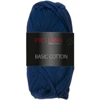 Pro Lana Pro Lana BASIC COTTON Baumwollgarn 50 g Häkelwolle, 125 m (Perfektes Baumwoll-Garn für leichte Pullover, Mützen und Accessoires), 50 g