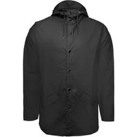 Rains Regenjacke Jacket W3 Unisex Erwachsene Regenmantel, Kapuze, Jacket, Anorak, Regenbekleidung
