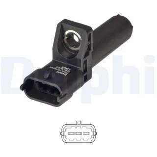 Delphi Kurbelwellensensor Mercedes SS12020-12B1