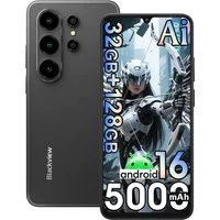 blackview Blackview Android 16 WAVE 10 (32+128) AI Smartphone (6.88 Zoll, 32 MP Kamera, Fingerabdruck, Dual SIM 4G, Android 16)