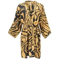 Guru-Shop Kimono Kurzer Kimono im Japan Style, Kimono Mantel,.., alternative Bekleidung