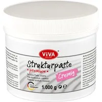 Viva Decor Strukturpaste Strukturpaste Oberflächenstrukturierung, 1000-1200g, in 3 verschiedenen Varianten, Made in Germany