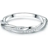 Trilani Silberring silber, mit Zirkonia