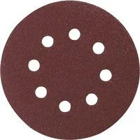 Schleifpapier Klett, Ø 125mm, K80, Schleifblatt 10 Stück, für Exzenterschleifer
