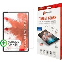 Displex Displayschutzfolie Tablet Glass für Samsung Galaxy Tab S7, Samsung Galaxy Tab S8, Samsung Galaxy Tab S9, Samsung Galaxy Tab S9 FE