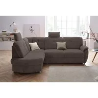 sit&more Ecksofa Sonoma L-Form, wahlweise mit Schlaffunktion und Bettkasten