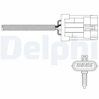 Delphi Lambdasonde Daewoo Leganza Matiz Nubira Rezzo