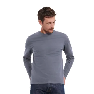 Russell Mens Classic Langarm T-Shirt (Convoy Grau)