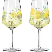 Ritzenhoff Cocktailglas Ritzenhoff Sommertau Limonc. 2erSet #19 #20 Kordes/Vasc. F24, Kristallglas
