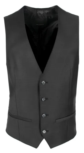 ROY ROBSON - Weste schwarz - Gr. - 46