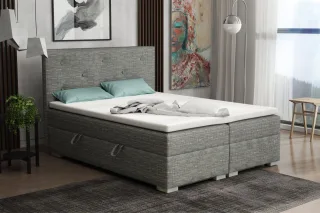 Boxspringbett Schlafzimmerbett PADUA 200x200cm inkl.Bettkasten