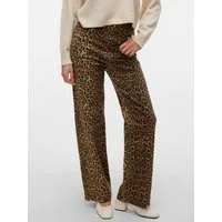 Vero Moda High-waist-Jeans VMTESSA HR WIDE STRETCH AOP JEANS NOOS