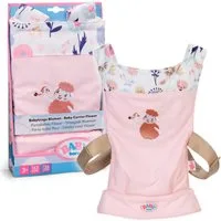 Baby Born Puppen Bauchtrage Babytragesitz Blumen